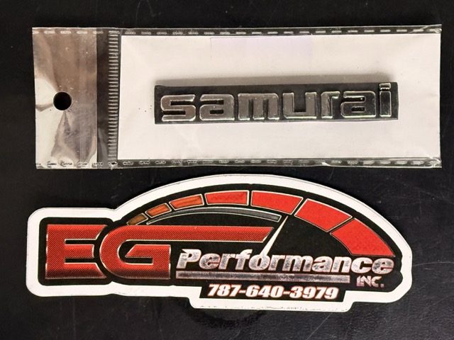 EMBLEMA DASH SAMURAI