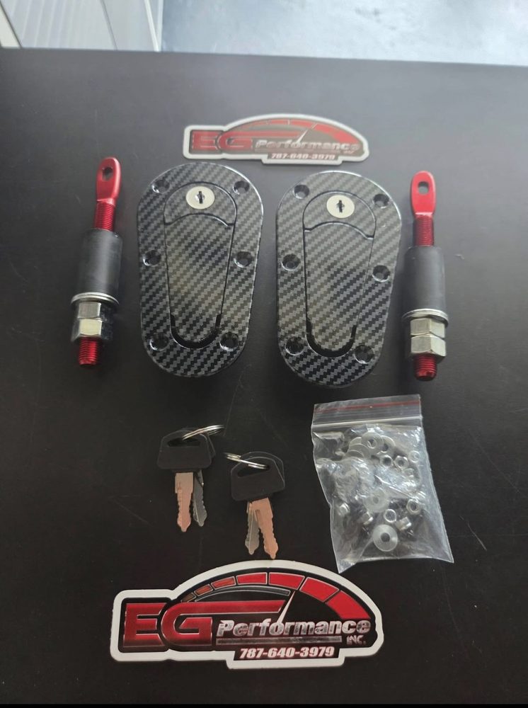 BONETE CERRADURA RACING CARBON